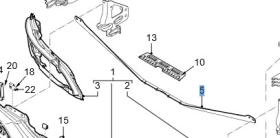 IBQE KDA16013 - SECCION REFUERZO PARAGOLPES CF/XF EURO6