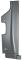 IBQE KDB16113 - TAPA TRASERA PUNTA PARAGOLPES IZQ MP2 C/NORMAL