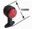 IBQE KLED26017 - CUERNO 4 LED VERTICAL 125MM ANTIGUO