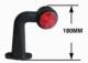 IBQE KLED26018 - CUERNO 4 LED ANGULO90 180MM ANTIGUO