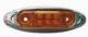 IBQE KLED26035 - PILOTO MARCO CROMADO 6 LED AMBAR