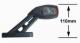IBQE KLED26062 - CUERNO 4 LED DER ANGULO45 CABEZA HORIZONTAL 110 MM MODERNO