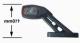 IBQE KLED26063 - CUERNO 4 LED IZQ ANGULO45 CABEZA HORIZONTAL 110 MM MODERNO